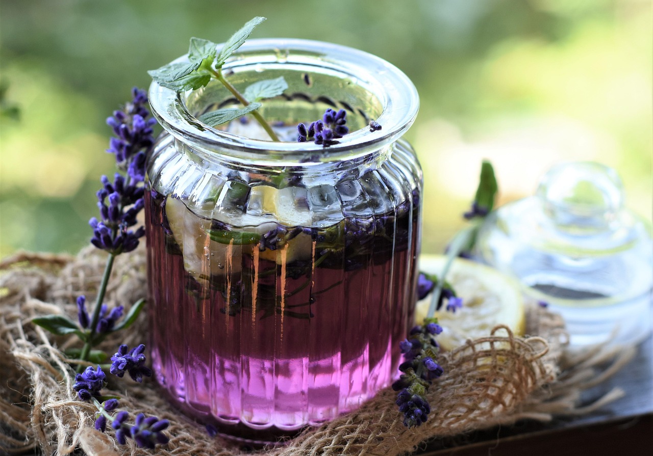Herbal astrology Aquarius lavender tea