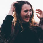 Woman laughing